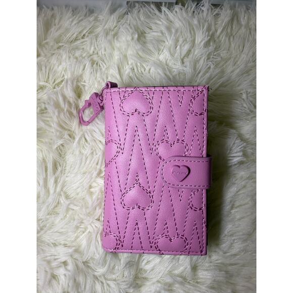 Betsey Johnson Small Card Holder PINK - Picture 4 of 9